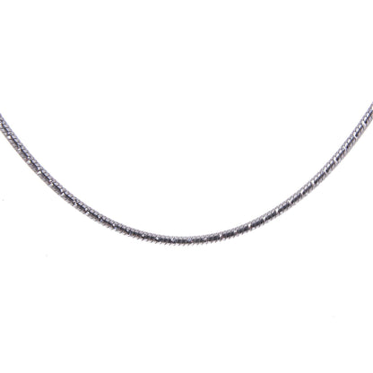 Sterling Silver Type Magic Diamond Necklace