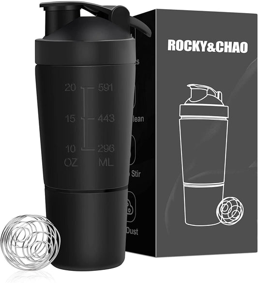 Stainless steel shaker for gym