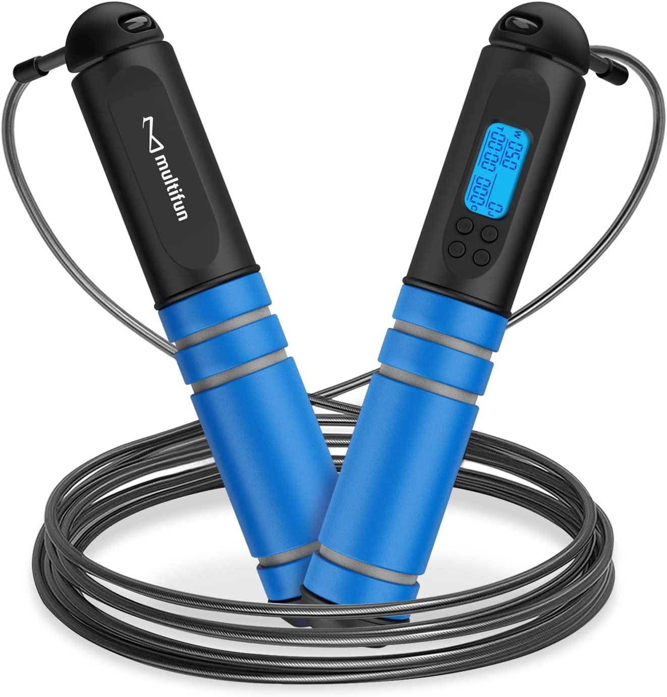 Digital counter jump rope