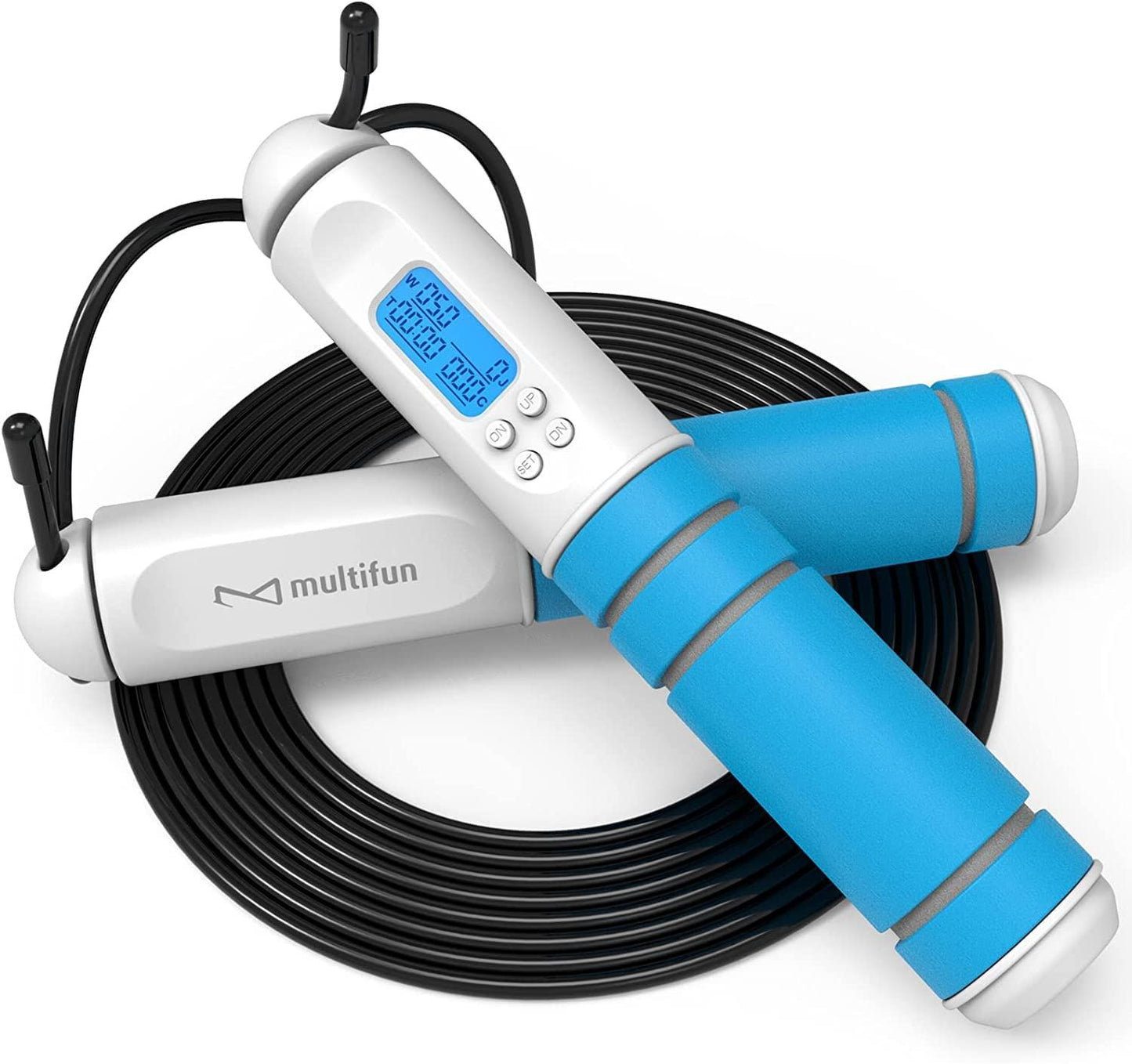 Digital counter jump rope