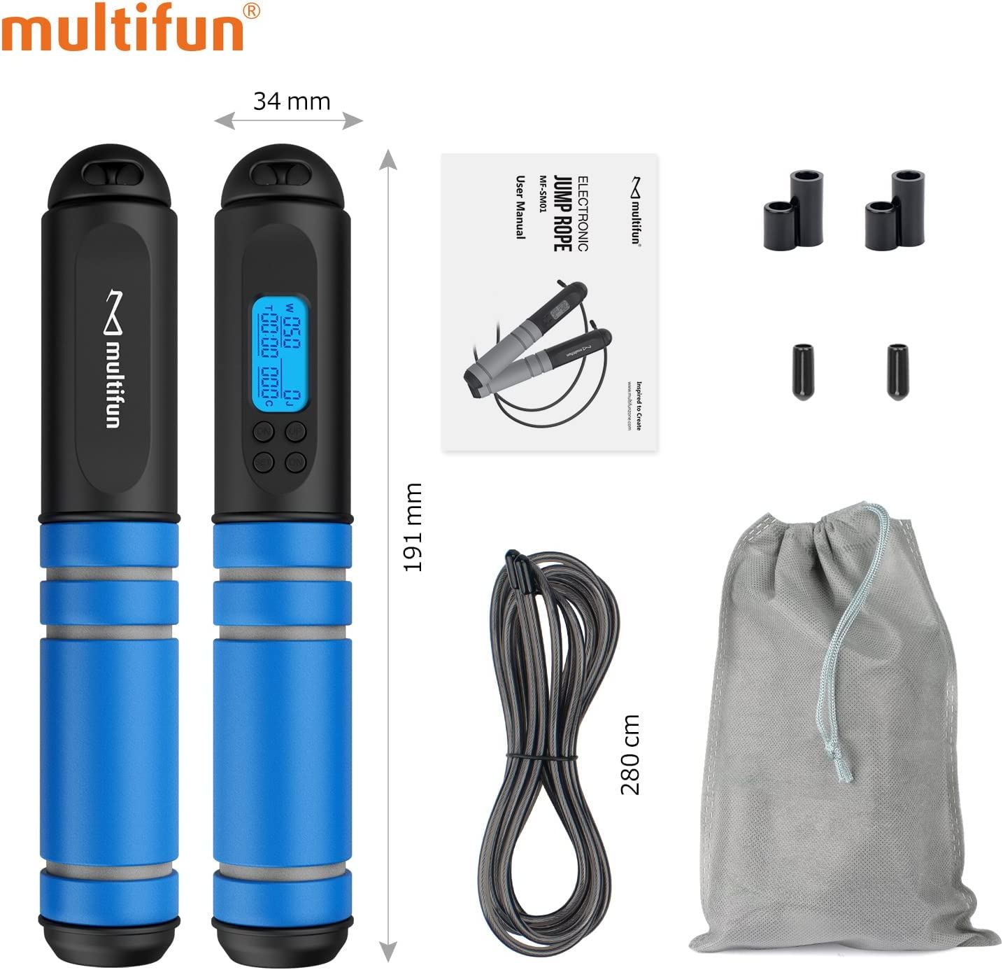 Digital counter jump rope