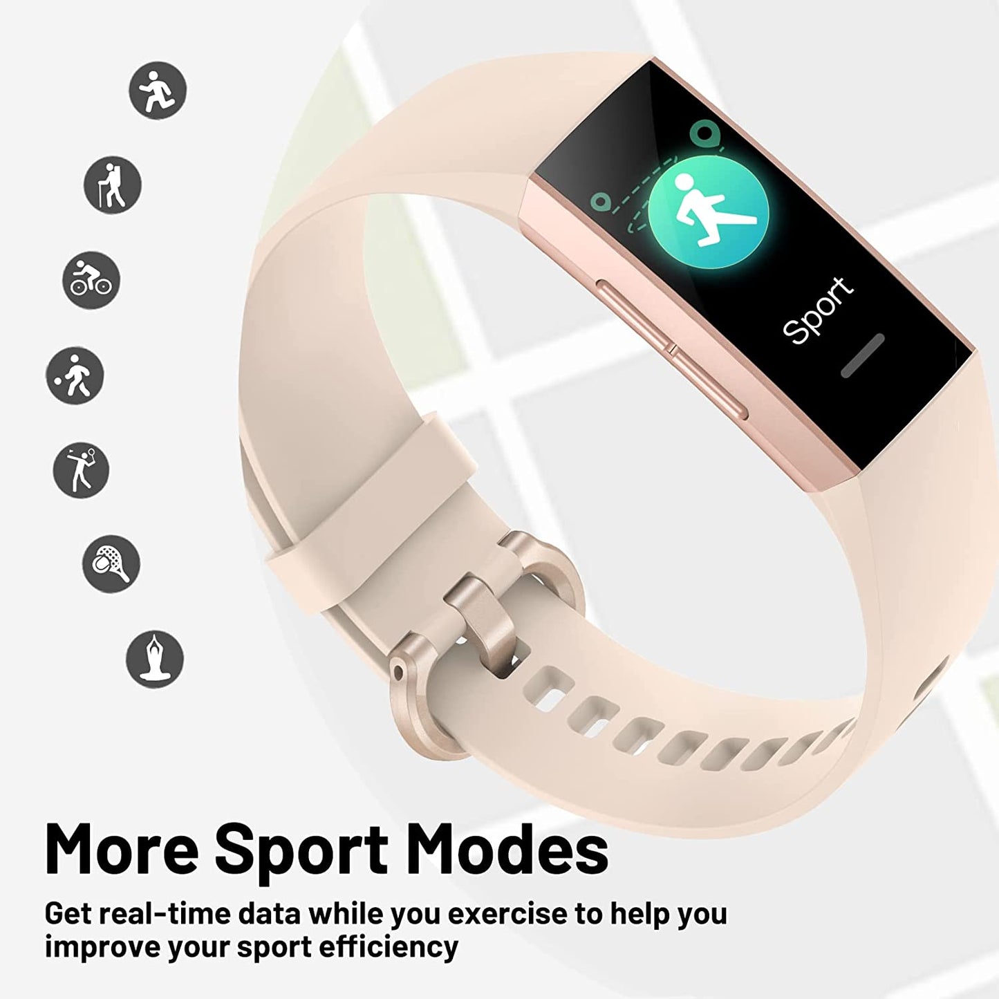 Smart tracker health and fitness