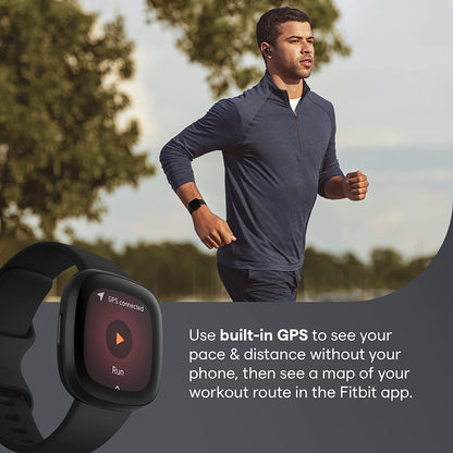 Fitbit versa 3 health and fitness watch GPS