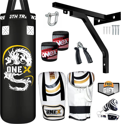 Youth punching bag set