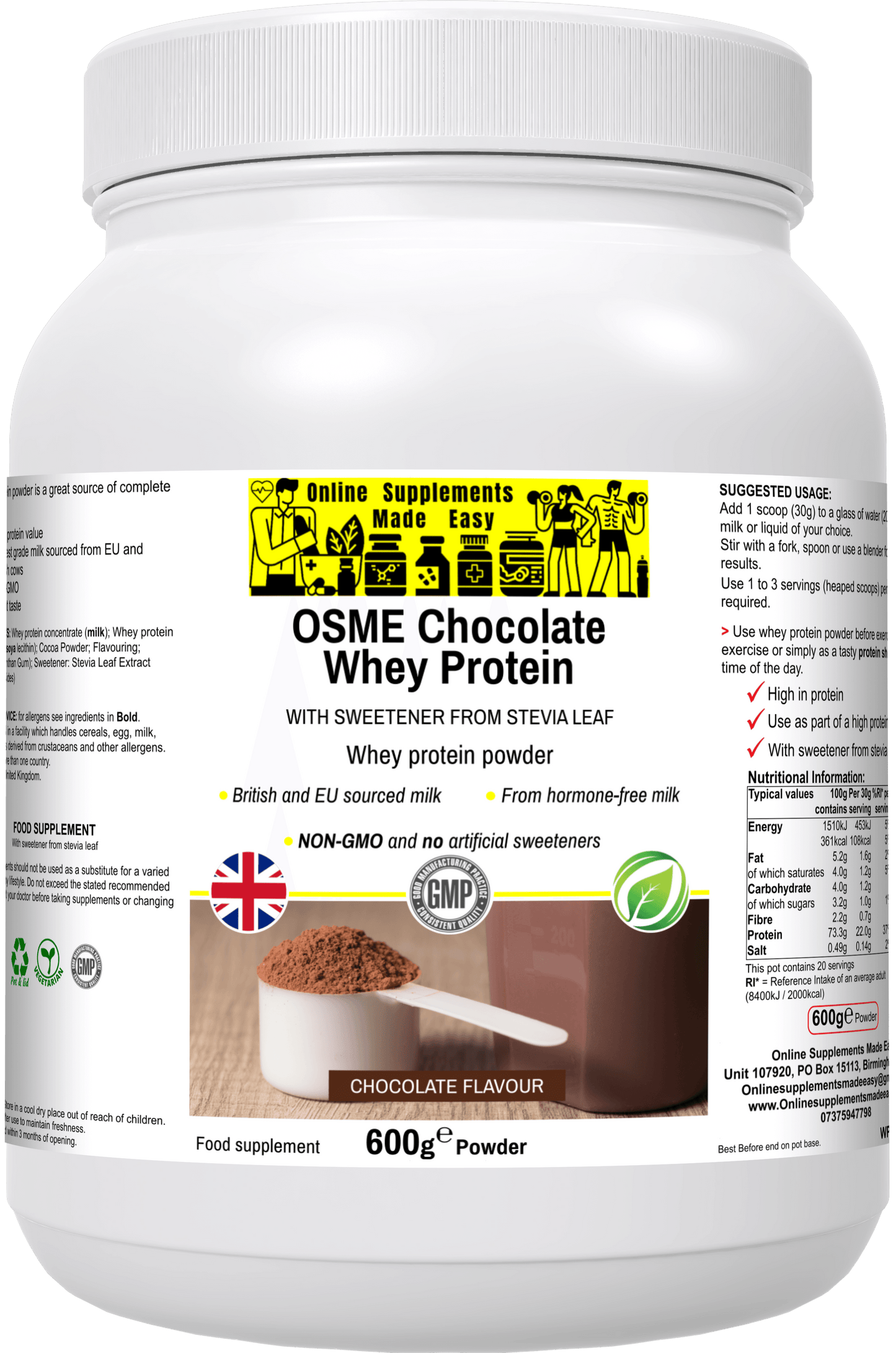 OSME Chocolate Whey Protein