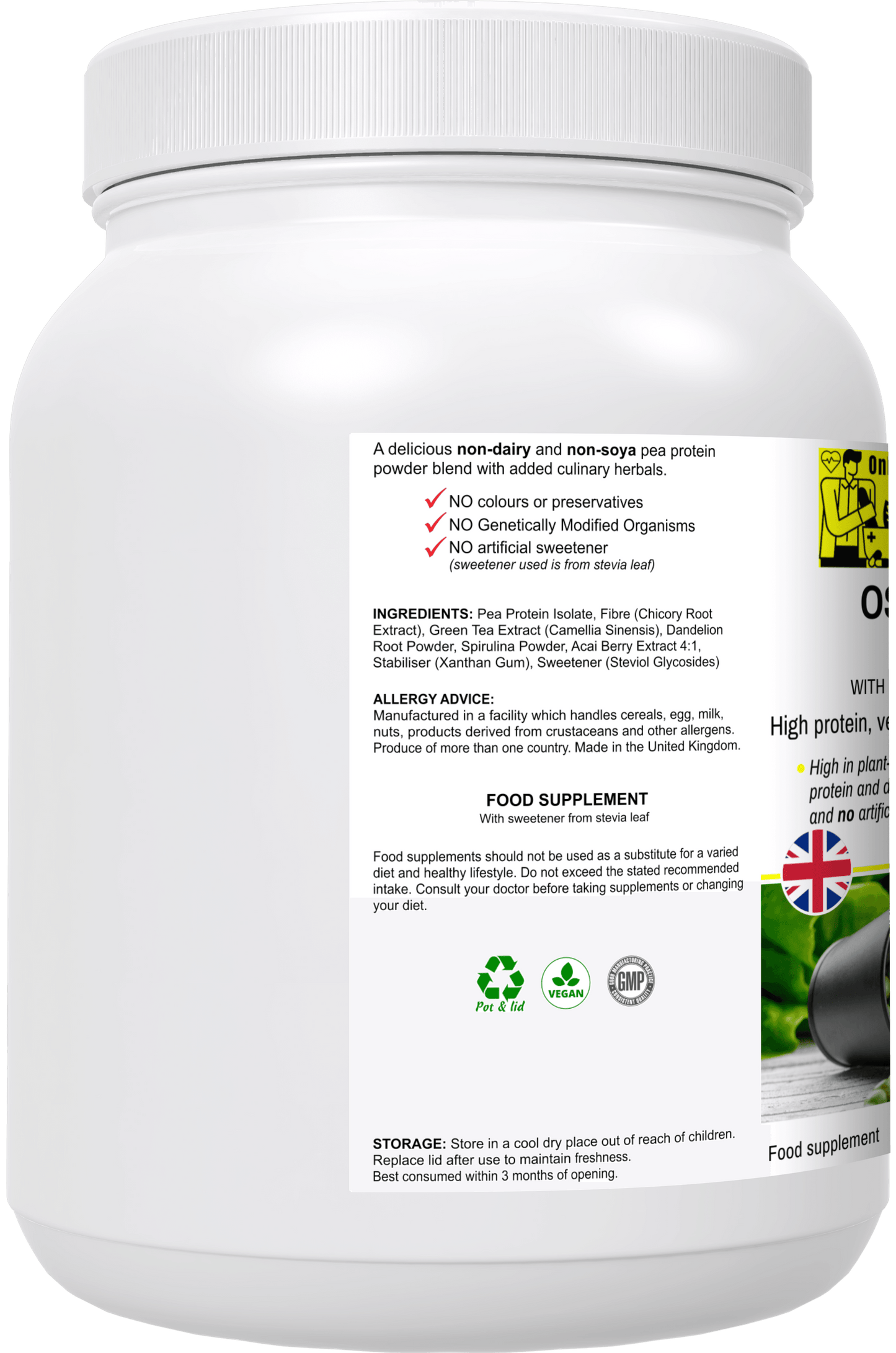 OSME Complete Pea Protein