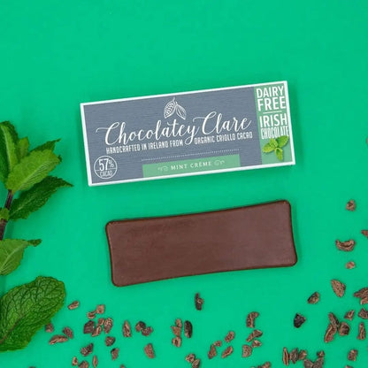 Mint Crème luxury vegan chocolate bar