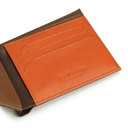 Brave Dark Brown Vegan Bifold Wallet