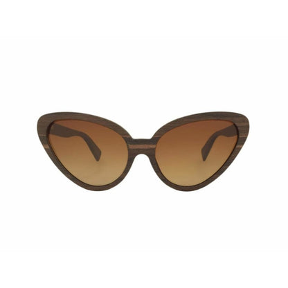 Padauk Wood Poppy Cats Eyes Sunglasses