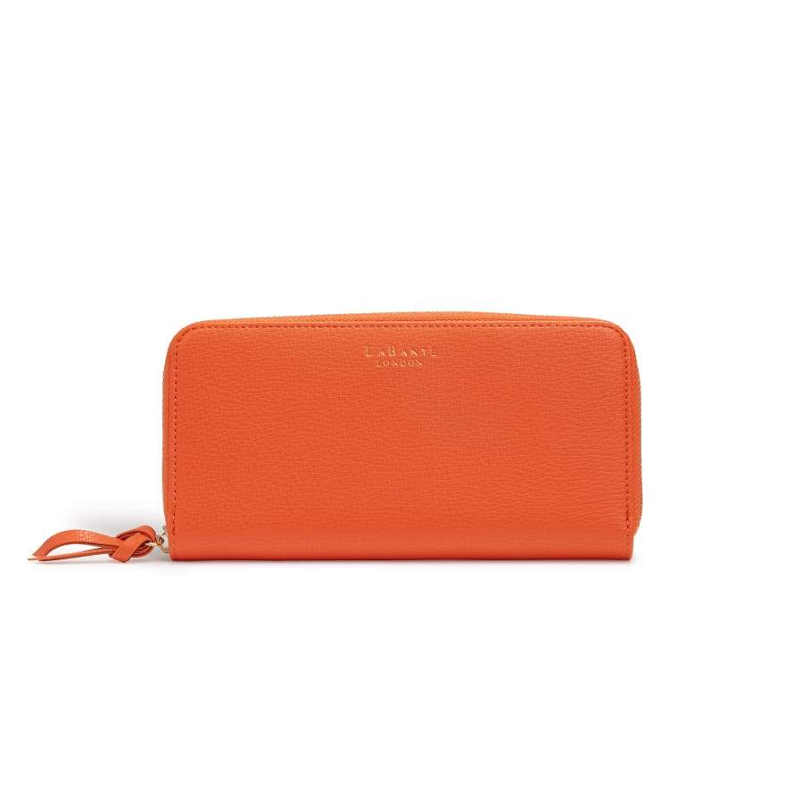 Serene Sunset Vegan Zip Around Wallet