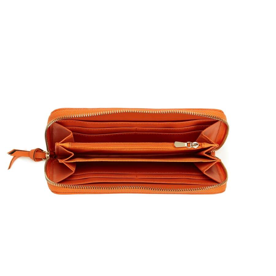 Serene Sunset Vegan Zip Around Wallet