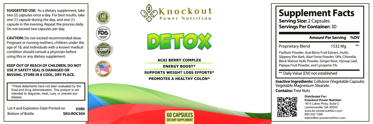 Detox - Plant-Based Immune System Booster