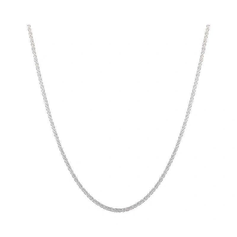 Silver Sparkling Chain - Damen