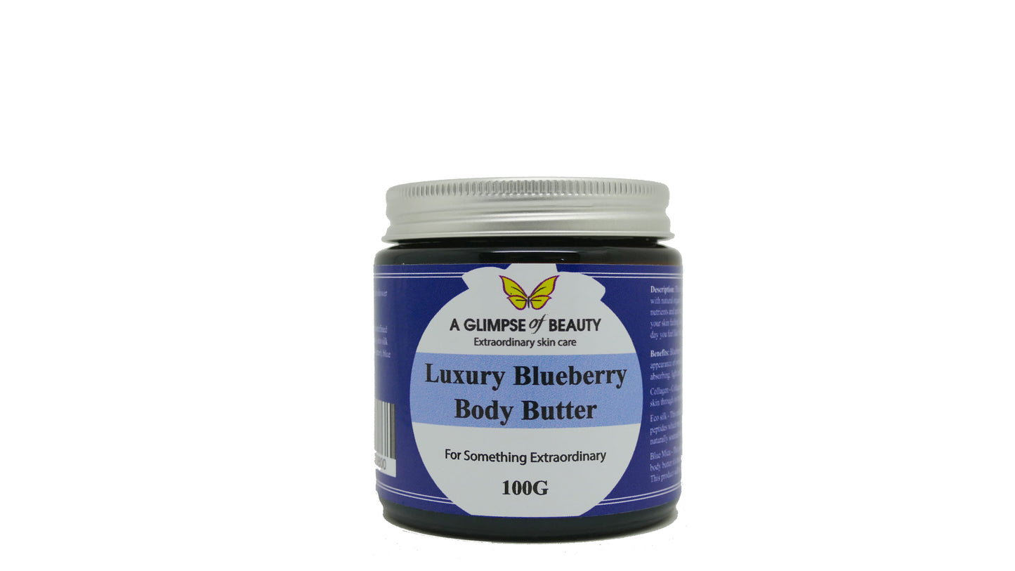 Luxuriöse Blaubeer-Körperbutter