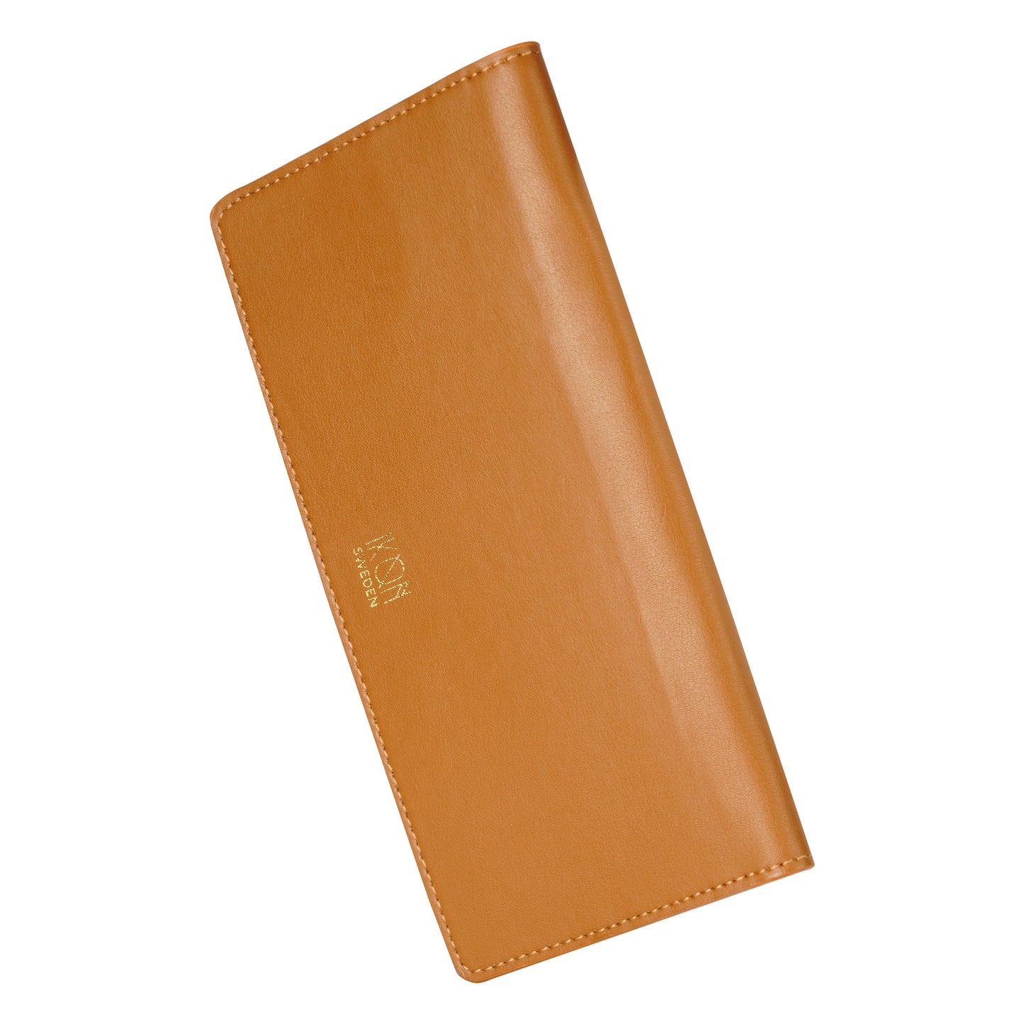 Cactus Leather Slim Wallet - Cognac