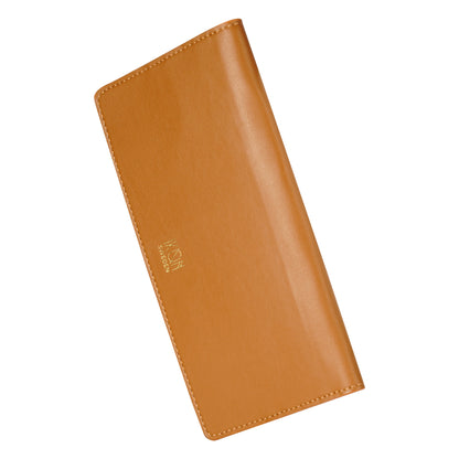 Cactus Leather Slim Wallet - Cognac