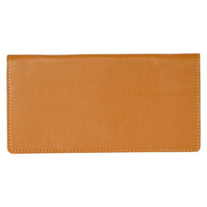 Cactus Leather Slim Wallet - Cognac