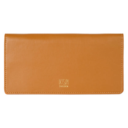 Cactus Leather Slim Wallet - Cognac