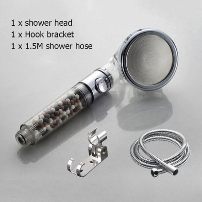 Water Saving Mineral Filter Shower Head