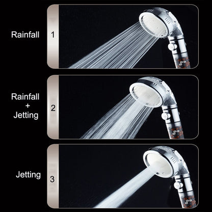 Water Saving Mineral Filter Shower Head