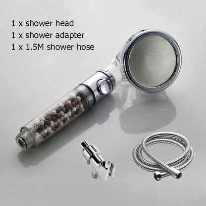 Water Saving Mineral Filter Shower Head