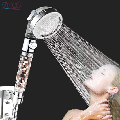 Water Saving Mineral Filter Shower Head