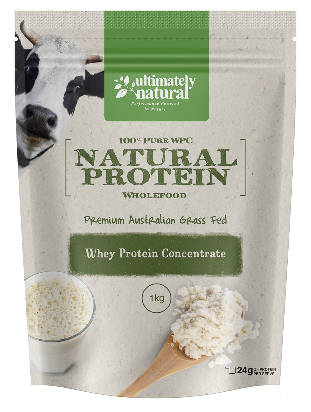 100% Raw Australian Natural Whey Protein Powder Concentrate