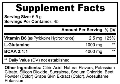 BCAA Power Powder Honeydew/Watermelon flavour to be equipped