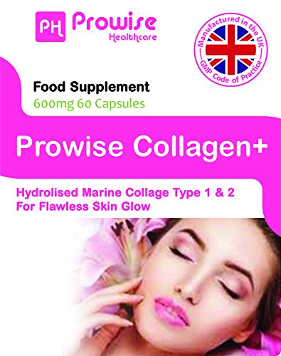 Prowise Pure Marine Collagen Supplement 1200 mg 60 Kapseln | Hergestellt in UK