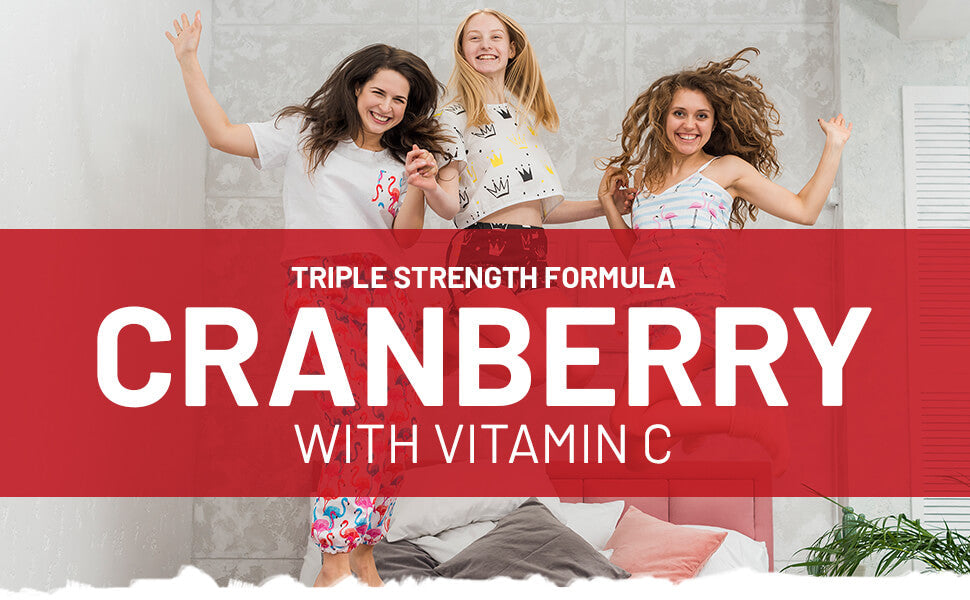 Prowise Triple Strength Cranberry 30.000 mg mit Vitamin C | UTI Cranberry 180 Tabletten für Frauen | Hergestellt in Großbritannien