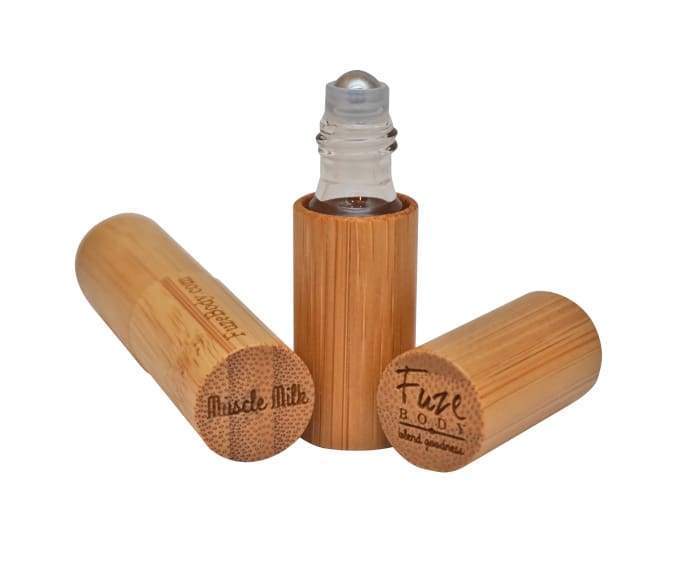 Muscle Recovery - Wood Roll-On Pure Essential Oils