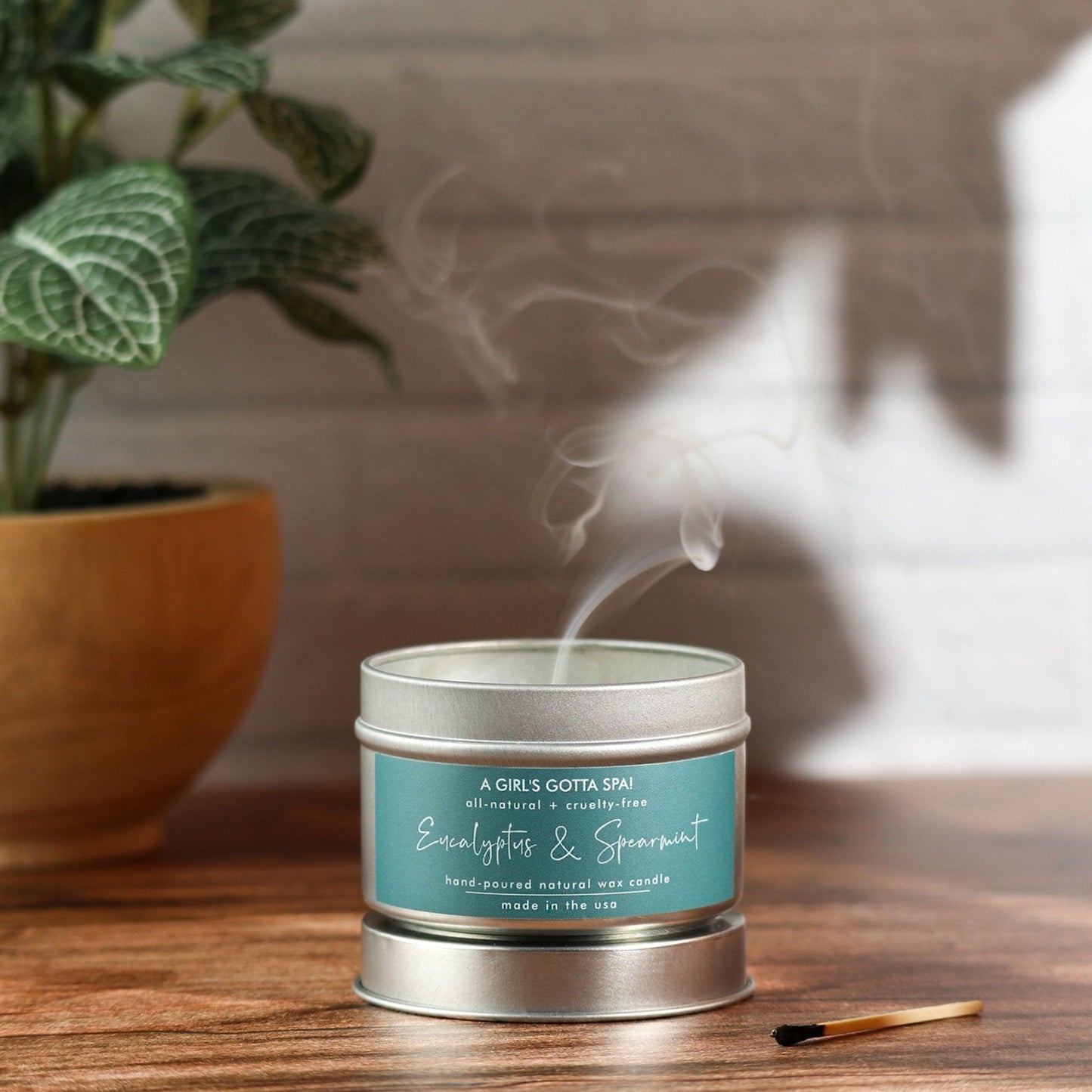 Eucalyptus and Spearmint Soy Candle