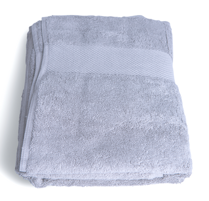 Luxury Bath Towel - 700 gsm Grey -  Organic Cotton