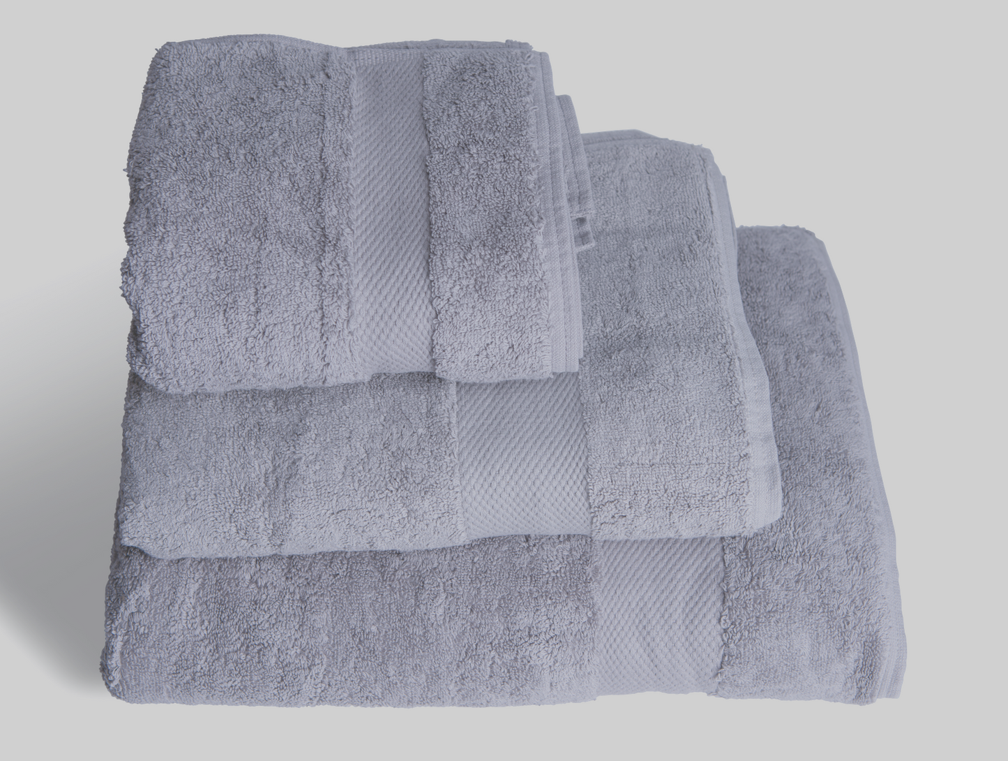 Luxury Bath Towel - 700 gsm Grey -  Organic Cotton