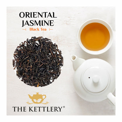 Oriental Jasmine Black Tea in Tin