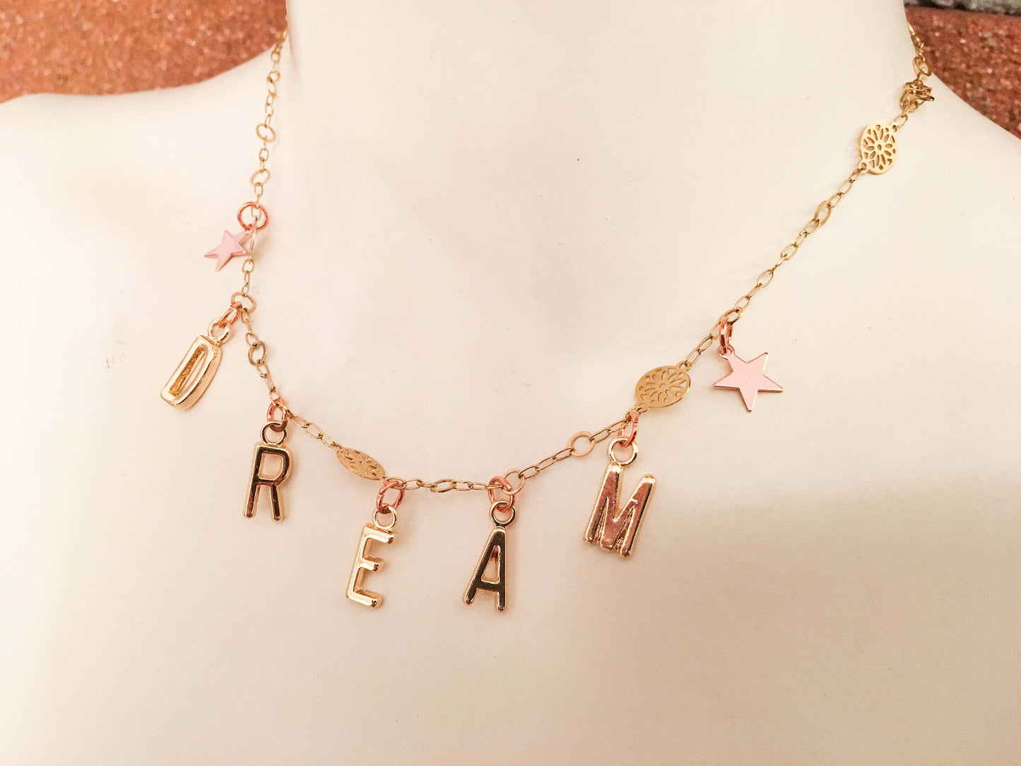 Letter Necklace Gold Personalized. Letter Necklaces for Women, Letter Necklace Mom.