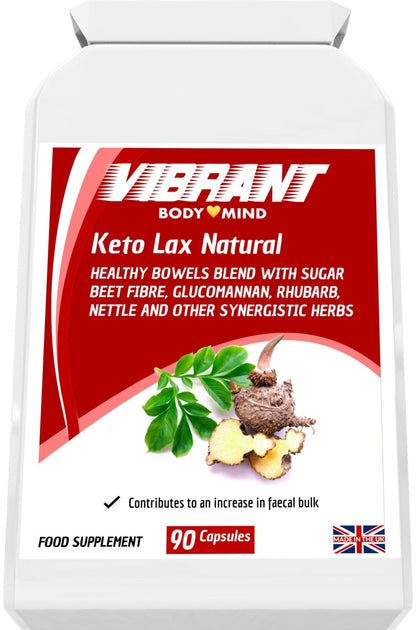 Keto Lax - 100% Herbal Colon Cleanse for Constipation, Bloating and Gas Relief -  Makes Your Bowel Movements Easier - Pure Herbal Formula