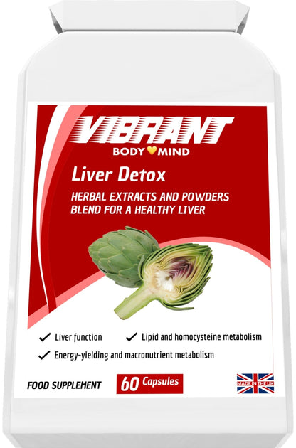 Liver Detox - Love Your Liver in 7 Days - Liver Detox Supplement for Men and Women - Cleanse Liver Naturally - Safe Liver Cleanse 60 Capsules