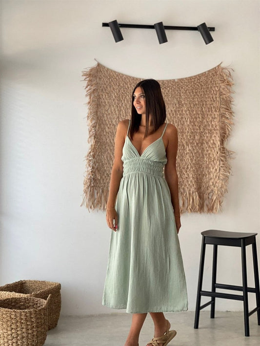 Long Organic Summer Dress