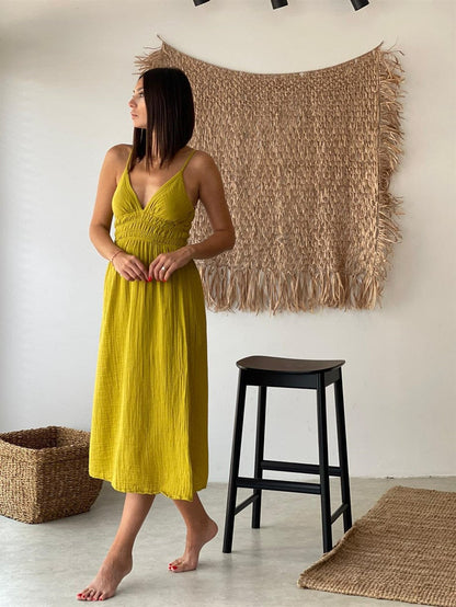 Long Organic Summer Dress