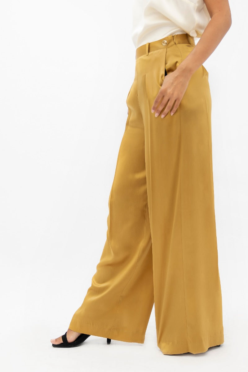 Branson BKG - Wide Leg Pants - Mimosa