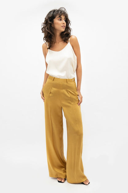 Branson BKG - Wide Leg Pants - Mimosa