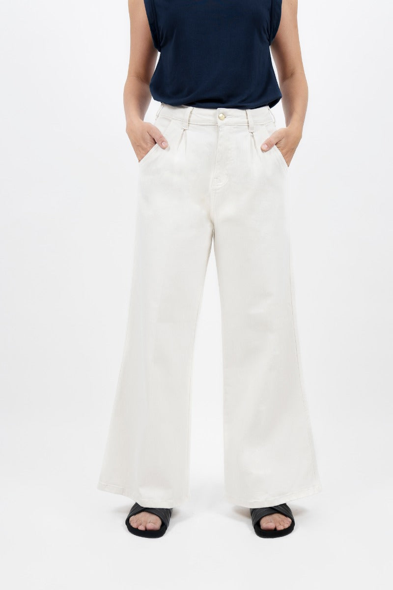 Los Angeles LAX - Wide leg jeans- Alto