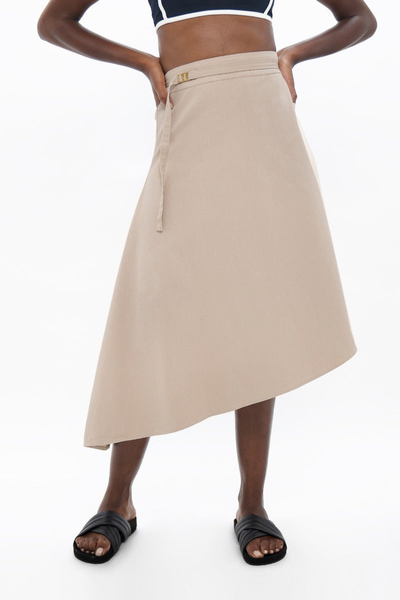 Mallorca PMI - Asymmetric Skirt - Sand