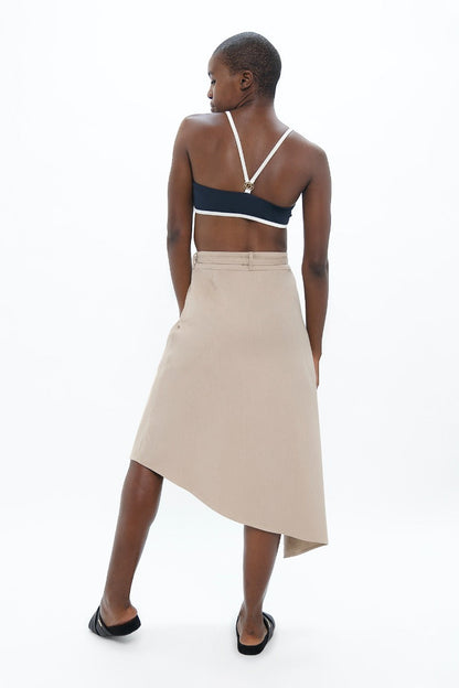 Mallorca PMI - Asymmetric Skirt - Sand