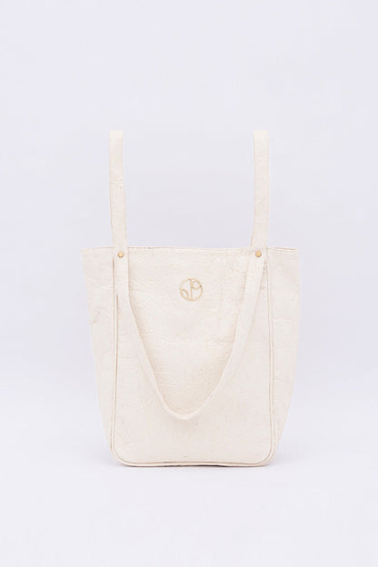 Tokyo NRT - Piñatex® Tote Bag - Latte