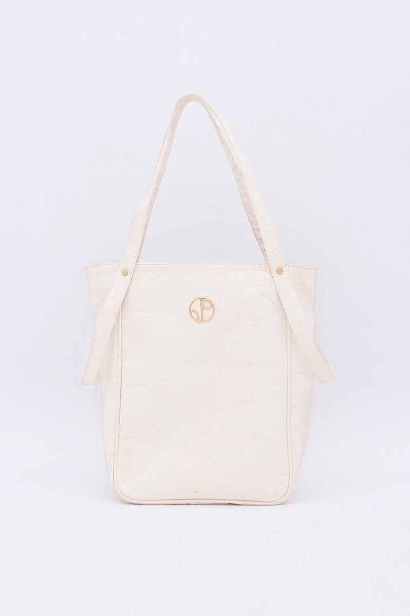 Tokyo NRT - Piñatex® Tote Bag - Latte