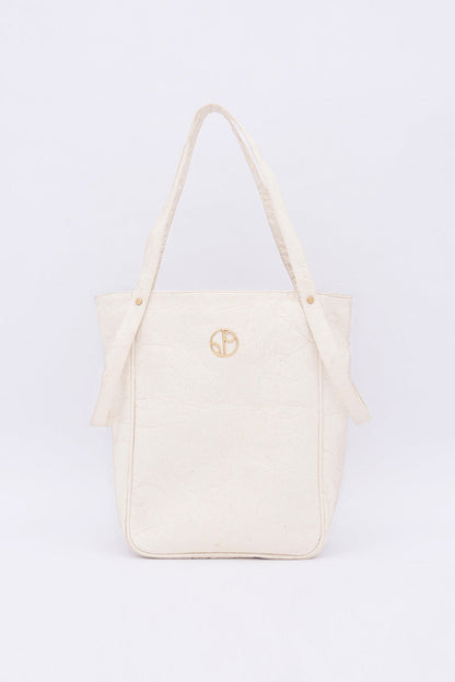 Tokyo NRT - Piñatex® Tote Bag - Latte