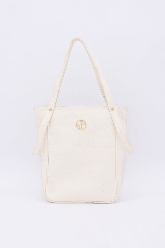 Tokyo NRT - Piñatex® Tote Bag - Latte