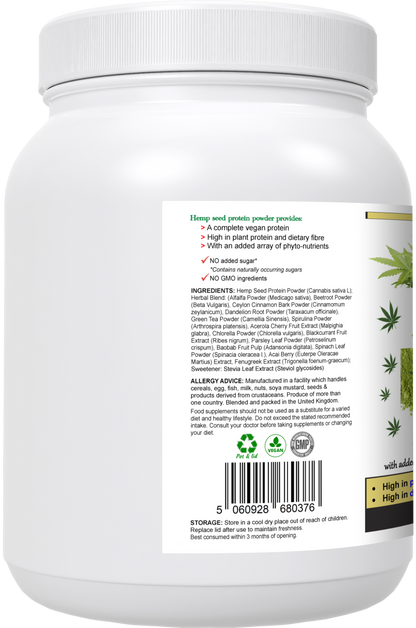 Super Hemp Protein Complex